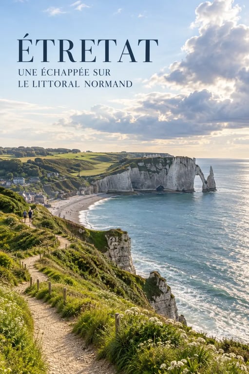 Idée de sortie en Normandie sur les falaises d'Étretat