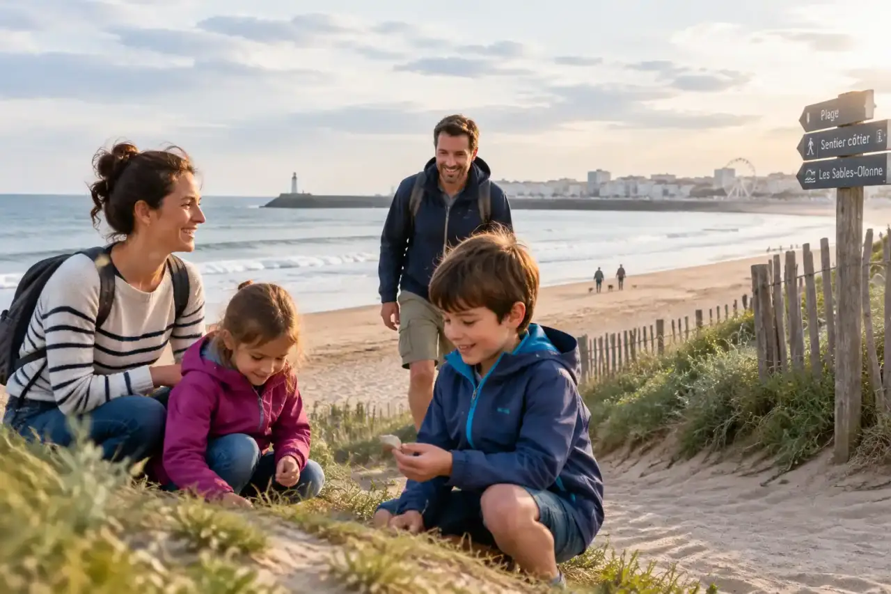 Activités en famille aux Sables-d’Olonne : plage, nature et sorties adaptées à la météo