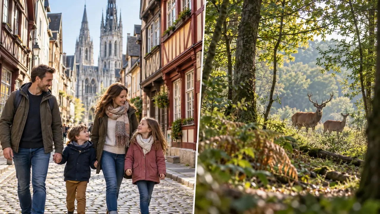 Activités gratuites à Rouen en famille : des colombages aux animaux de Roumare