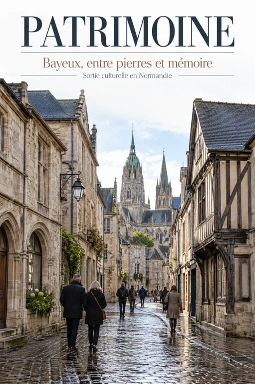 Idée de sortie en Normandie à Bayeux dans un centre historique